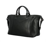 Módní dámská koženková kabelka do ruky Marilla, černá