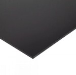Akryl pro laserové zpracování 300 x 200 x 3 mm - Plexisklo, černé