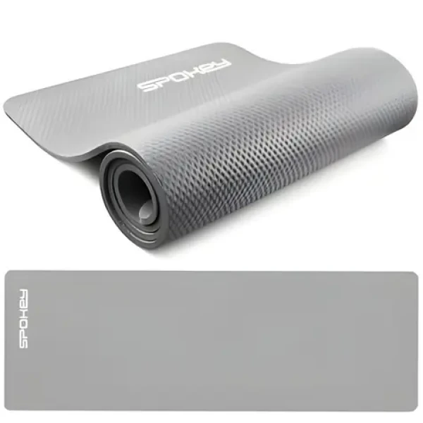 Spokey SOFTMAT šedá / Podložka na cvičení / 180 x 60 x 1,5 cm (5902693289272)