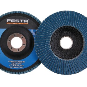 FESTA 22145 Kotouč lamelový, 125mm, P 40