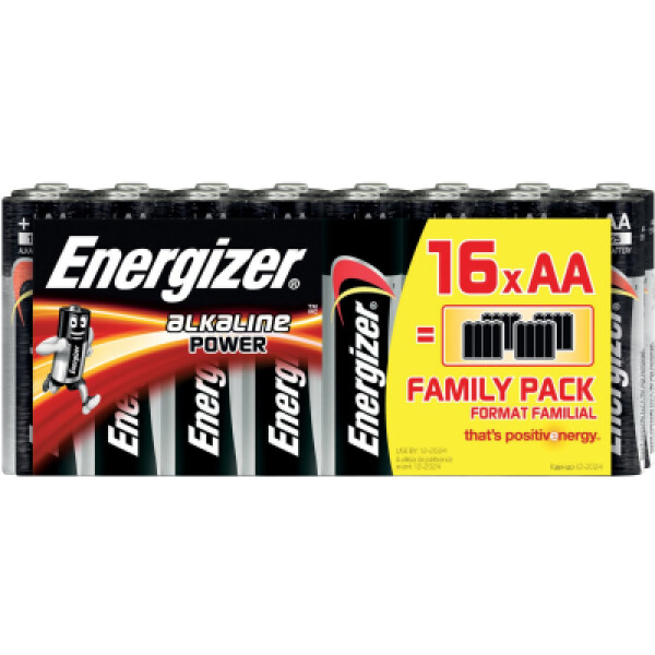 Energizer Alkaline Power Family Pack AA 16 ks EC004