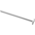 CERANO Nástěnný držák na ručníky Luciano - chrom - 39,3 cm