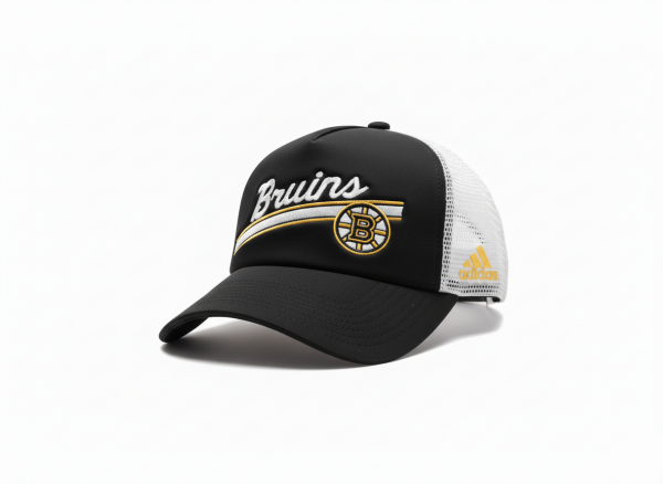Pánská kšiltovka Boston Bruins NHL Adidas Foam Trucker