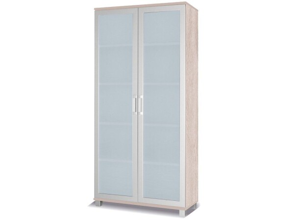 Vitrína Maximus M22 Barva korpusu: Dub Sonoma, Rozměry: 100 cm