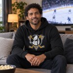 Fanatics Pánská mikina Anaheim Ducks NHL Primary Logo Graphic Hoodie Velikost: S