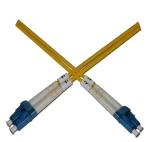 OEM LC-LC / Optický patchkabel / Duplex / 9/125um SM OS2 / 0,5 m / oranžová (1029)