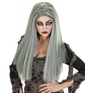 Ptakoviny.cz Paruka čarodějnice šedá dlouhá