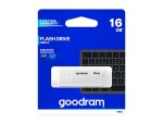 GOODRAM UME2 16GB bílá / Flash disk / USB 2.0 / čtení: 20MBs / zápis: 5MBs (UME2-0160W0R11)