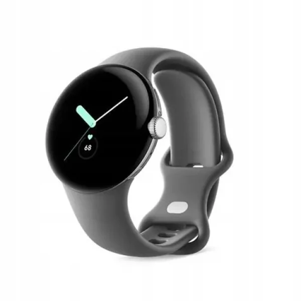 Google Pixel Watch 41mm stříbrno-šedá / Chytré hodinky / 1.2" / AMOLED / 5ATM / Wi-Fi / BT (GA04303-DE)