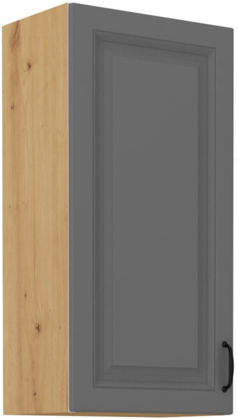 Horní skříňka Stilo 45 G-90 1F Barva korpusu: Dub artisan, Barva dvířek: Dust Grey