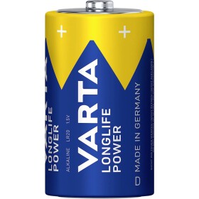 Varta LONGLIFE Max Power D Bli 2 baterie velké mono D alkalicko-manganová 16500 mAh 1.5 V 2 ks