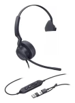 Yealink UH42 Mono Teams USB-C/A / Mono náhlavní souprava / mikrofon / USB-C USB-A (UH42 MONO TEAMS USB-C/A)