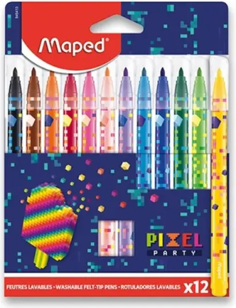 MAPED Fixy Pixel Party 12 ks (0081/9845413)