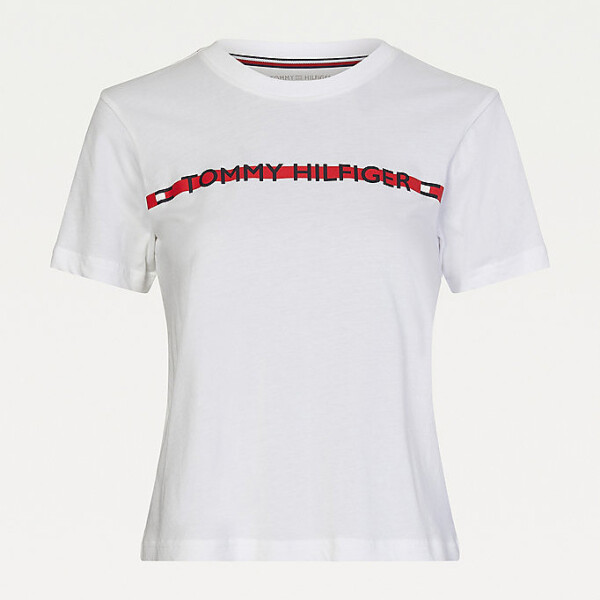 Dámské Tričko s krátkým rukávem UW0UW02551-YCD - Tommy Hilfiger XS