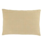 Chic Antique Prošívaný povlak na polštář Aix Vintage Melon 60 × 40 cm, žlutá barva, textil