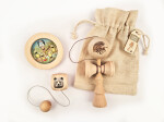 Akční balíček her Kendama + Kuličkolam + Hopík