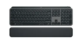 Logitech MX Keys S Plus šedá / Bezdrátová klávesnice / USB-C / BT / UK layout (920-011586)