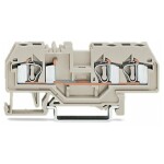 WAGO 281-993 průchodková svorka 6 mm pružinová svorka osazení: L šedá 50 ks