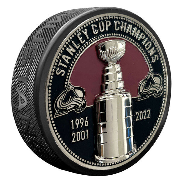 Mustang Puk Colorado Avalanche NHL Ultra 3D Stanley Cup Medallion