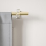 Zlatá roztažitelná garnýž 107-305 cm Umbra FLUTE