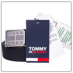 Opasek Tommy Hilfiger Jeans AW0AW11651BDS Black 80