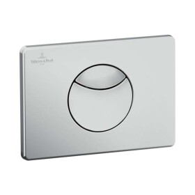 VILLEROY & BOCH - ViConnect Ovládací tlačítko splachování, matný chrom 92248569