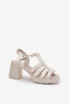 Sandály na podpatku model 212575 Step in style 38