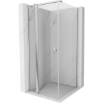 MEXEN/S - Mist T sprchový kout dveře křídlové 95 x 95, transparent, chrom 8A4T-095-095-01-00