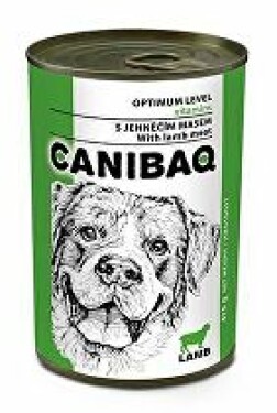Canibaq dog konz. jehněčí 415g