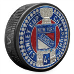 Mustang Puk New York Rangers NHL Stanley Cup Dynasty Puck Design Trimflexx