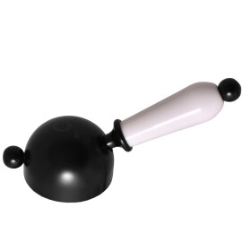 RAV Slezák - LABE - Páčka, Černá - matná ø35mm KR3519CMAT KR3519CMAT