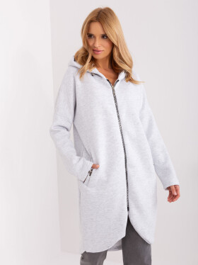 Mikina RV BL 4858 1.99P světle šedá S/M