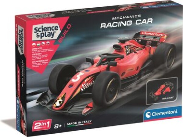 Clementoni SciencePlay Mechanická laboratoř Formule 1, 2v1