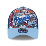 New Era Pánská kšiltovka Kansas City Royals MLB 2025 Players' Weekend 9FORTY A-Frame Snapback