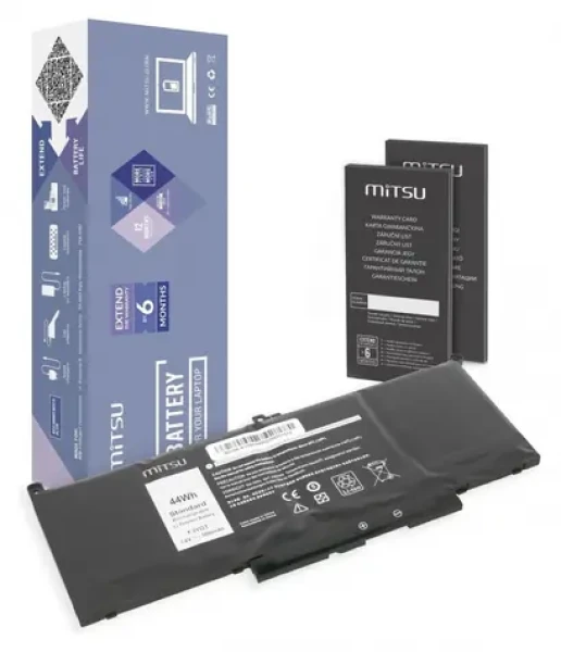 Baterie pro Dell Latitude 7390 7490 / Baterie pro notebook / Li-Ion / 7,6 V / 5800 mAh / 44 Wh (BC/DE-E7390S)