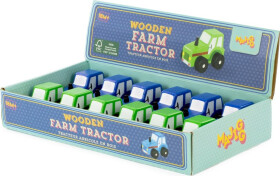 Dřevěný traktůrek