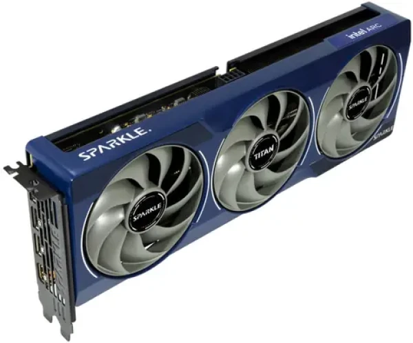 SPARKLE Intel Arc B580 TITAN OC Edition 12G / 12GB GDDR6 / 192-bit / 1xHDMI + 3x DP (SB580T-12GOC)