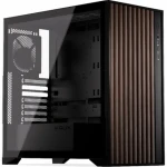 KRUX Palum černá / PC skříň / micro-ATX / 1x USB-C 3.1 1x USB-A 2.0 / průhledná bočnice / bez zdroje (KRXD008)