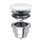 VILLEROY & BOCH - Neuzavíratelná výpusť, alpská bílá 68350001