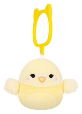 Squishmallows Klíčenka Žlutá andulka - Shayna 9 cm