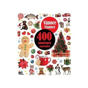 400 samolepek Vánoce