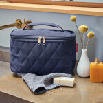Kosmetický kufřík Reisenthel Cosmetic case Rhombus midnight gold
