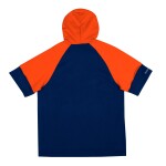 Mitchell & Ness Pánská mikina Chicago Bears NFL Cut Sleeves Fleece Short Sleeve Hoodie Velikost: M