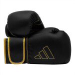 Boxerské rukavice adidas HYBRID 80 ADIH80 černá/zlatá 16 oz