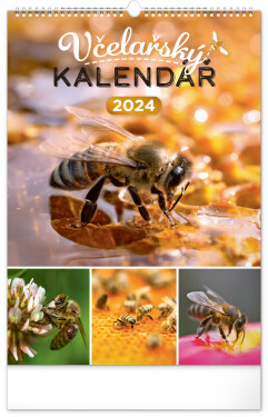 Nástěnný kalendář 2024 Včelařský, 33 46 cm