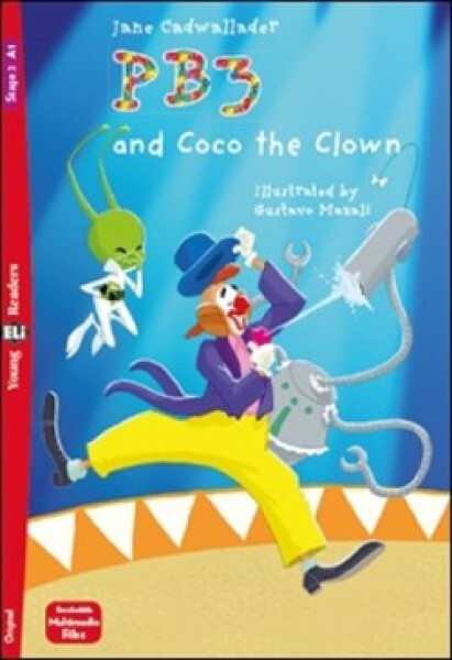Young ELi Readers Stage 2 (cef A1): PB3 and Coco the Clown + Downloadable Multimedia - Cadwallader Jane