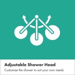 HANSGROHE - Raindance Alive S Puro Sprchový set s termostatem, průměr 30 cm, 3 proudy, EcoSmart+, kartáčovaný černý chrom 24594340