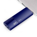 Silicon Power Ultima U05 32GB modrá / Flash Disk / USB 2.0 (SP032GBUF2U05V1D)