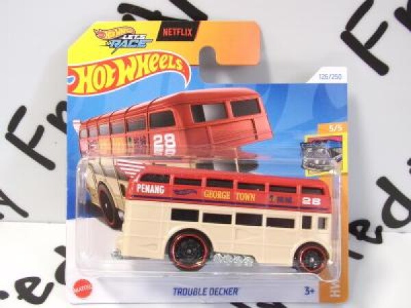 24 - TROUBLE DECKER - HOTWHEELS