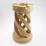 WOOD filament přírodní 1,75 mm Fiberlogy 750 g